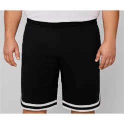 Bigdude Performance Shorts Black -Big Dude Clothing Shop 6baca61b life1 us21sh14 01 black