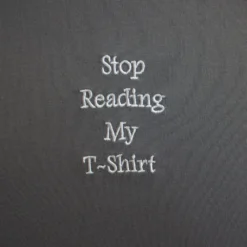 Bigdude Slogan Embroidered T-Shirt Washed Charcoal -Big Dude Clothing Shop 6cc459cd 6c904600 img 0907