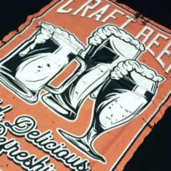 Bigdude Craft Beer Print T-Shirt Black -Big Dude Clothing Shop 6cf95aaf e72418f7 3