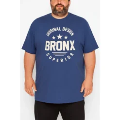 Bigdude Space Dye Bronx Print T-Shirt Indigo 11 Bigdude Space Dye Bronx Print T-Shirt Indigo -Big Dude Clothing Shop 6f648ede life1 bd24ts71 24 indigo
