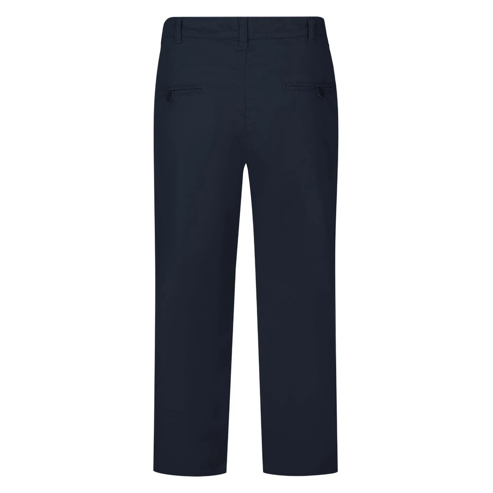 Bigdude Stretch Chino Trousers Navy 3 Bigdude Stretch Chino Trousers Navy - Image 3
