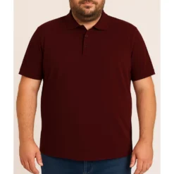 Bigdude Plain Polo Shirt Burgundy -Big Dude Clothing Shop 7118ff09 24d7b999 life1 bd103 10 burgundy