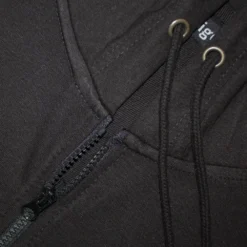 Bigdude Loop Back Sleeveless Hoody Black -Big Dude Clothing Shop 71e165f1 img 8055