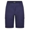 Bigdude Elasticated Waist Cargo Shorts Navy