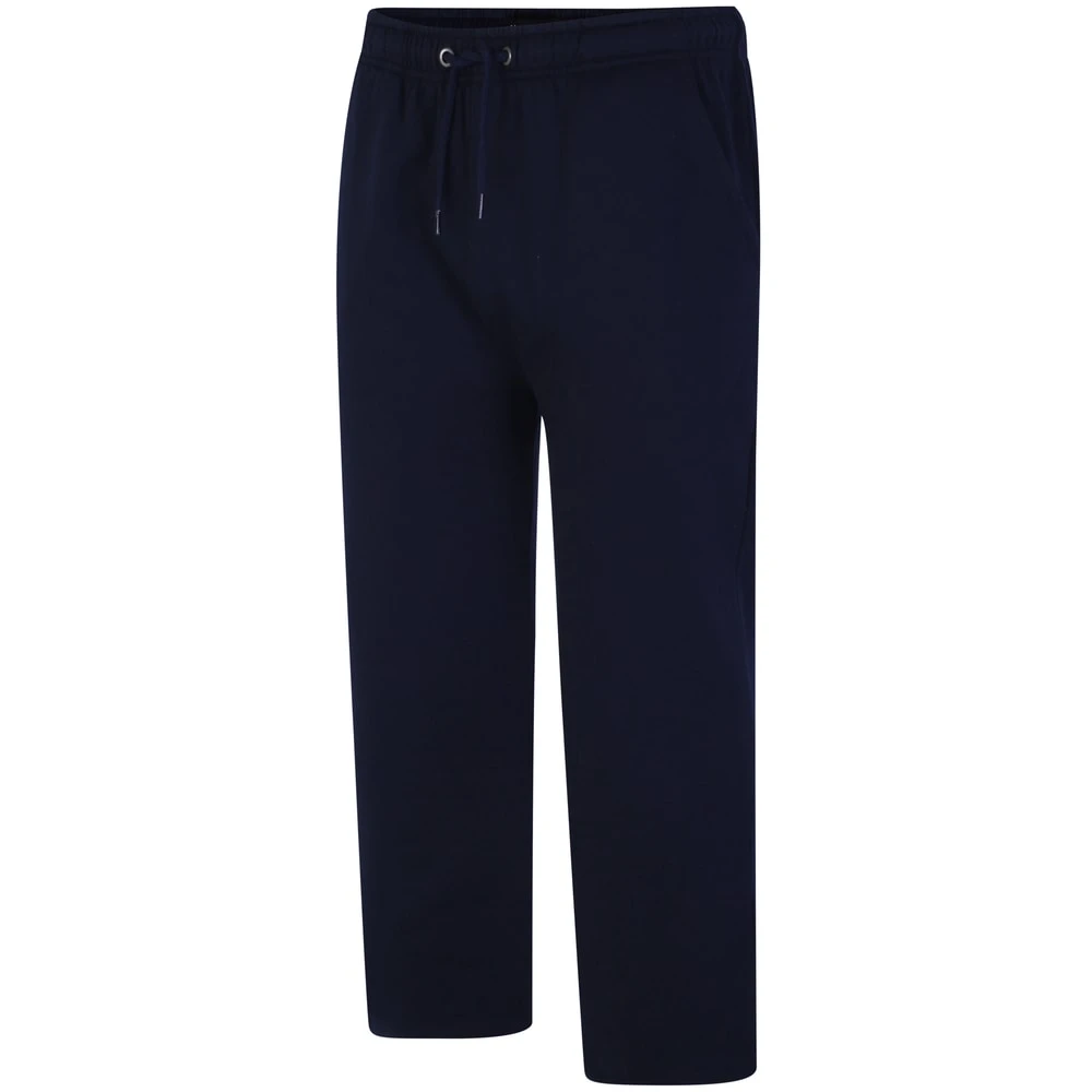 Bigdude Open Hem Joggers Navy 8 Bigdude Open Hem Joggers Navy - Image 8
