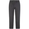 Bigdude Open Hem Joggers Charcoal