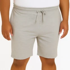 Bigdude Loop Back Jogger Shorts Grey Marl 16 Bigdude Loop Back Jogger Shorts Grey Marl -Big Dude Clothing Shop 76b973bb life1 us20lsh01 17 greymarl