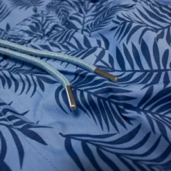 Bigdude Floral Print Cotton Shorts Blue -Big Dude Clothing Shop 76cf94c3 img 0184