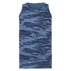 Bigdude Camo Vest Navy
