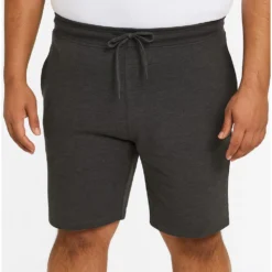 Bigdude Loop Back Jogger Shorts Charcoal -Big Dude Clothing Shop 788d4126 life1 us20lsh01 07 charcoal