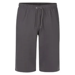 Bigdude Lightweight Cropped Loopback Joggers Charcoal