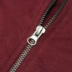 Bigdude Color Block Zipped Hoody Burgundy/Navy -Big Dude Clothing Shop 7d5cb377 closeup3 us24h09 10 burgundy