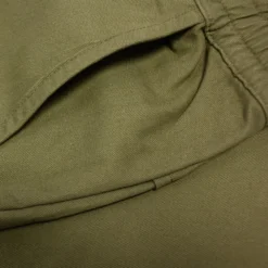 Bigdude Elasticated Waist Cargo Trousers Dark Khaki -Big Dude Clothing Shop 7e62a287 bd19tr01202