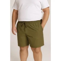 Bigdude Pull On Shorts Khaki -Big Dude Clothing Shop 7fd0abf5 life1 us25sh07 11 khaki