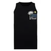 Bigdude Lightweight Summer Print Vest Black