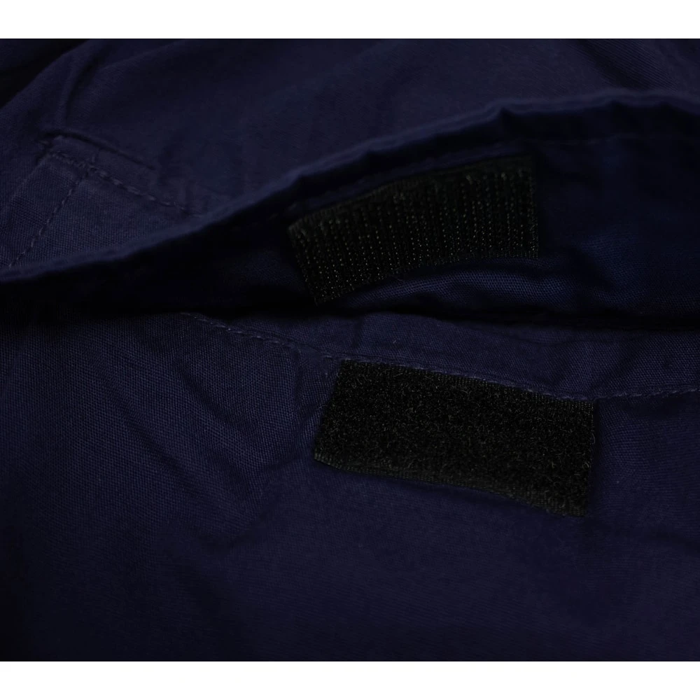 Bigdude Lightweight Elasticated Waist Cargo Trousers Navy 7 Bigdude Lightweight Elasticated Waist Cargo Trousers Navy - Image 7