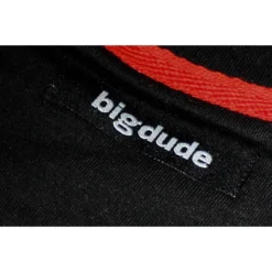Bigdude Signature Pocket T-Shirt Black/Red -Big Dude Clothing Shop 83f4e579 img 1563