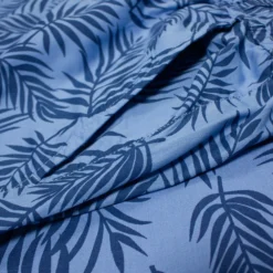 Bigdude Floral Print Cotton Shorts Blue -Big Dude Clothing Shop 846f1b4a img 0180