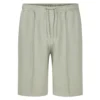 Bigdude Pleated Jogger Shorts Olive