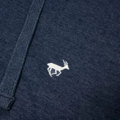 Bigdude Sherpa Lined Zip Hoody Dark Denim -Big Dude Clothing Shop 8b039196 img 9290