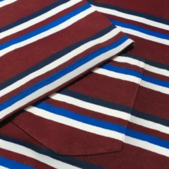 Bigdude Stripe T-Shirt Burgundy -Big Dude Clothing Shop 8c670f77 af5aa9f7 2