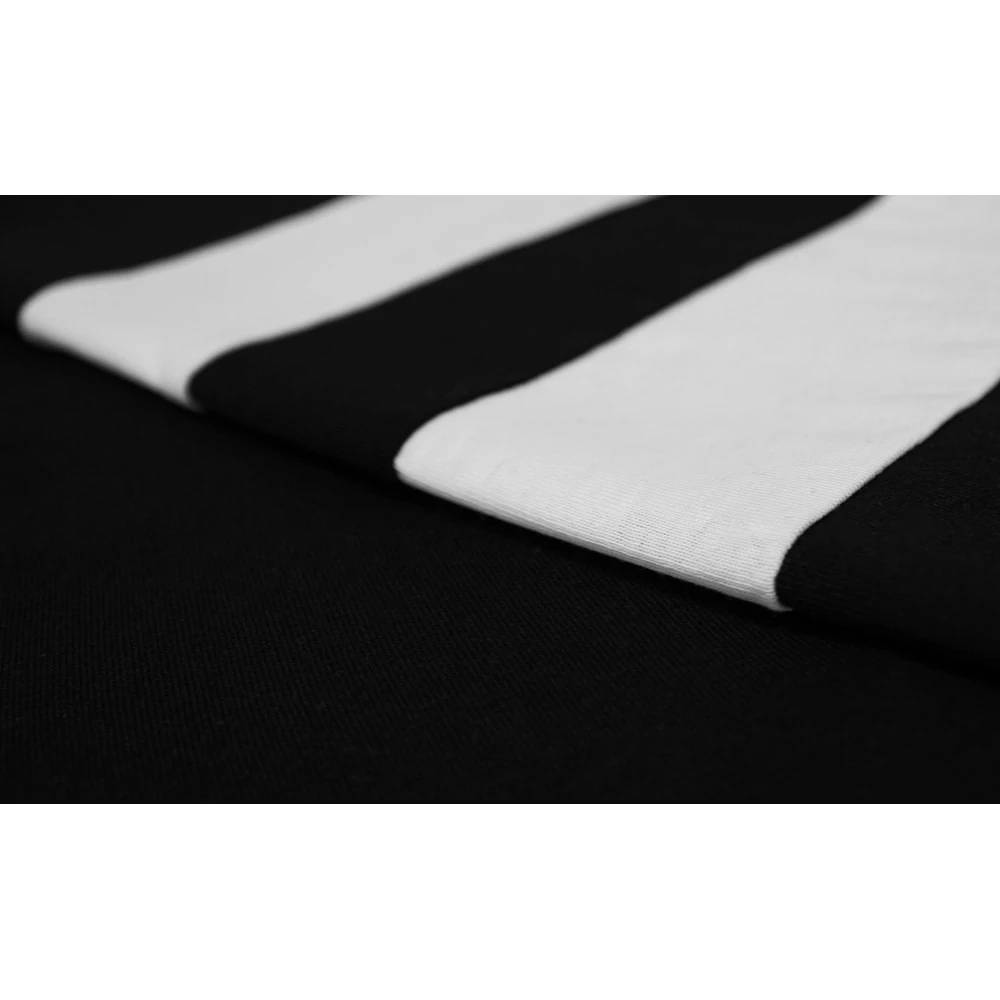 Bigdude Contrast Stripe T-Shirt Black 6 Bigdude Contrast Stripe T-Shirt Black - Image 6