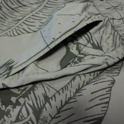 Bigdude Floral Print Cotton Shorts Khaki -Big Dude Clothing Shop 8cb7009f img 0190