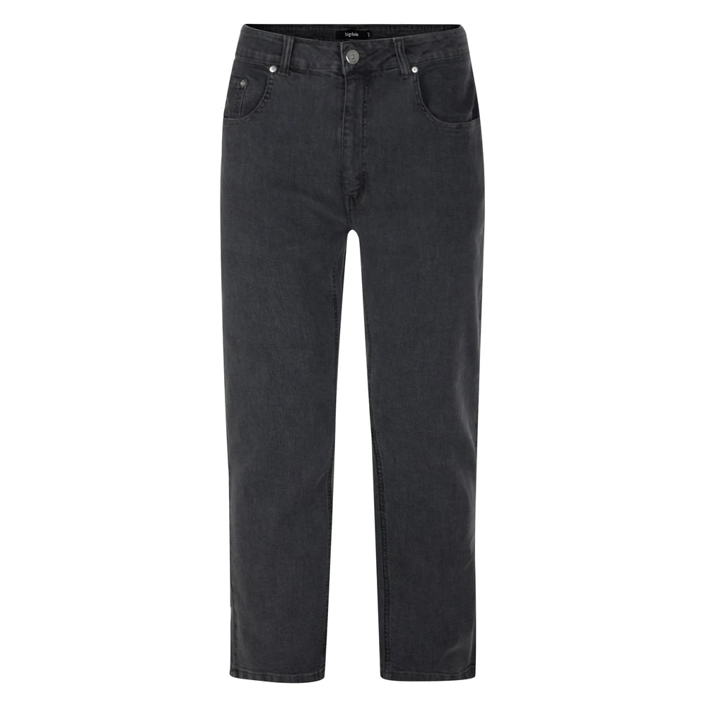Bigdude Stretch Jeans Grey Wash 1 Bigdude Stretch Jeans Grey Wash