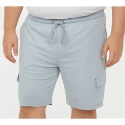 Bigdude Cargo Loopback Shorts Light Blue -Big Dude Clothing Shop 8fa7b734 life1 us25sh12 27 lightblue