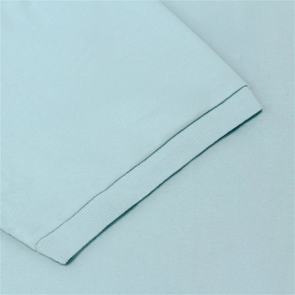 Bigdude Pique Polo With Chunky Tipping Turquoise 4 Bigdude Pique Polo With Chunky Tipping Turquoise - Image 4