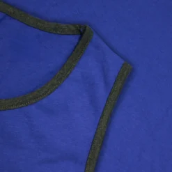 Bigdude Vest With Contrast Piping Cobalt/Charcoal -Big Dude Clothing Shop 91a59d9e 1380b427 2