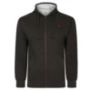 Bigdude Sherpa Lined Zip Hoody Charcoal