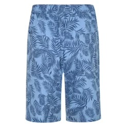 Bigdude Floral Print Cotton Shorts Blue -Big Dude Clothing Shop 95123385 bd24sh16 20 3