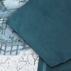 Bigdude Japanese Graphic Print T-Shirt Petrol 9 Bigdude Japanese Graphic Print T-Shirt Petrol -Big Dude Clothing Shop 954480b4 f6cccaec 2