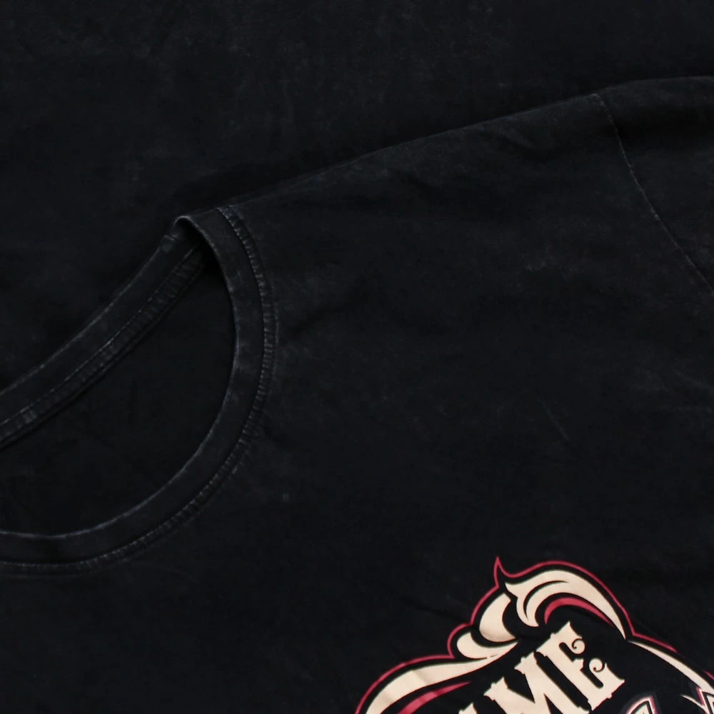 Bigdude In The Name Of Speed Print T-Shirt Acid Washed Black 3 Bigdude In The Name Of Speed Print T-Shirt Acid Washed Black - Image 3