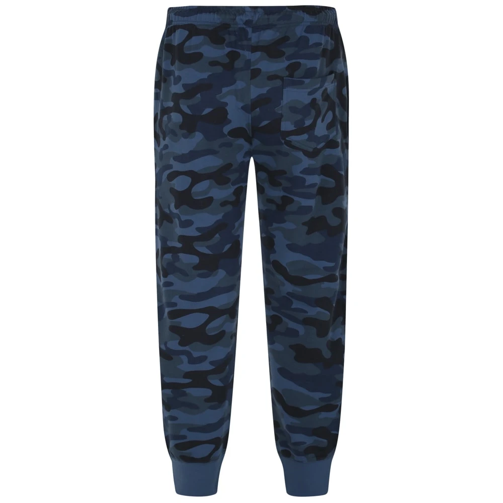 Bigdude Camo Joggers Navy 3 Bigdude Camo Joggers Navy - Image 3