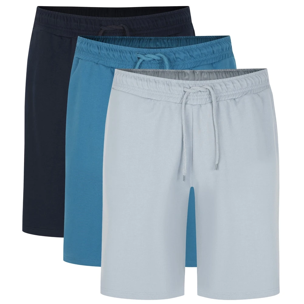 Bigdude 3 Pack Loopback Shorts Multi 1 Bigdude 3 Pack Loopback Shorts Multi