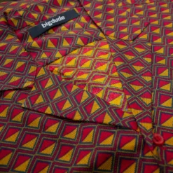 Bigdude Diamonds Viscose Relaxed Collar Shirt Mustard -Big Dude Clothing Shop 9a5ffd5c img 1073