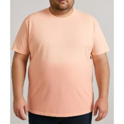 Bigdude Ombre T-Shirt Apricot -Big Dude Clothing Shop 9adbebce 8ea9a1dd life1 bdt83ts09 110 apricot