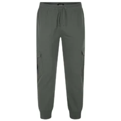 Bigdude Lightweight Cargo Joggers Sage Green