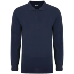 Bigdude Twin Pack Long Sleeve Polos Black/Navy 5 Bigdude Twin Pack Long Sleeve Polos Black/Navy -Big Dude Clothing Shop 9b6d697f f54b02a5 bdt81p05 02 navy 1 1