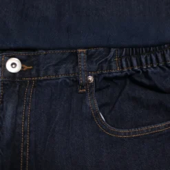 Bigdude Elasticated Waist Jeans Dark Wash -Big Dude Clothing Shop 9d3c8e16 75d9c2ea 3