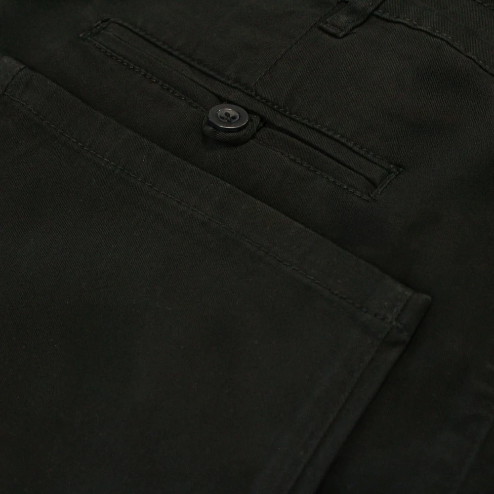 Bigdude Stretch Chino Trousers Black 6 Bigdude Stretch Chino Trousers Black - Image 6