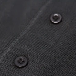 Bigdude Contrast Placket Polo Shirt Charcoal -Big Dude Clothing Shop 9f8b20c6 16fecf87 2