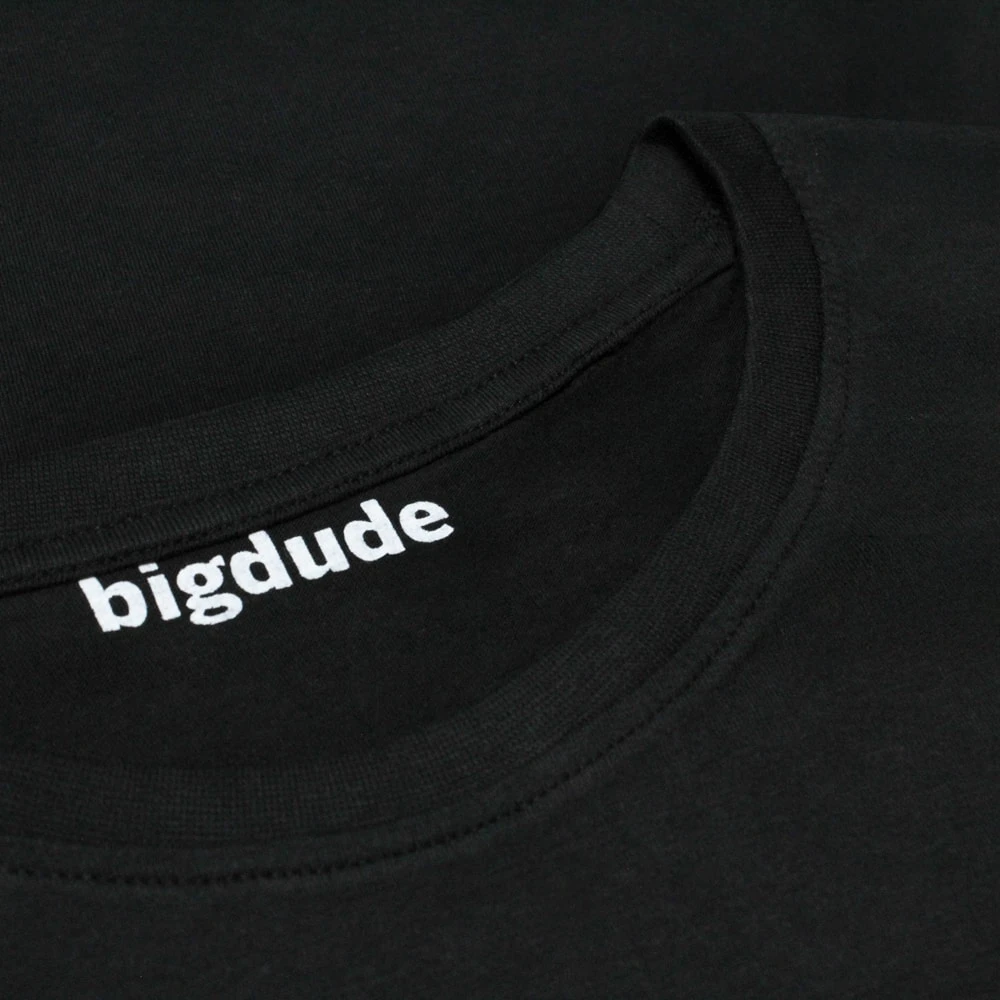 Bigdude Plain Sleeveless T-Shirt Black 4 Bigdude Plain Sleeveless T-Shirt Black - Image 4