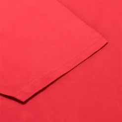 Bigdude Plain Crew Neck T-Shirt Red Space Cherry -Big Dude Clothing Shop a4158a4f closeup2 us101 22 red