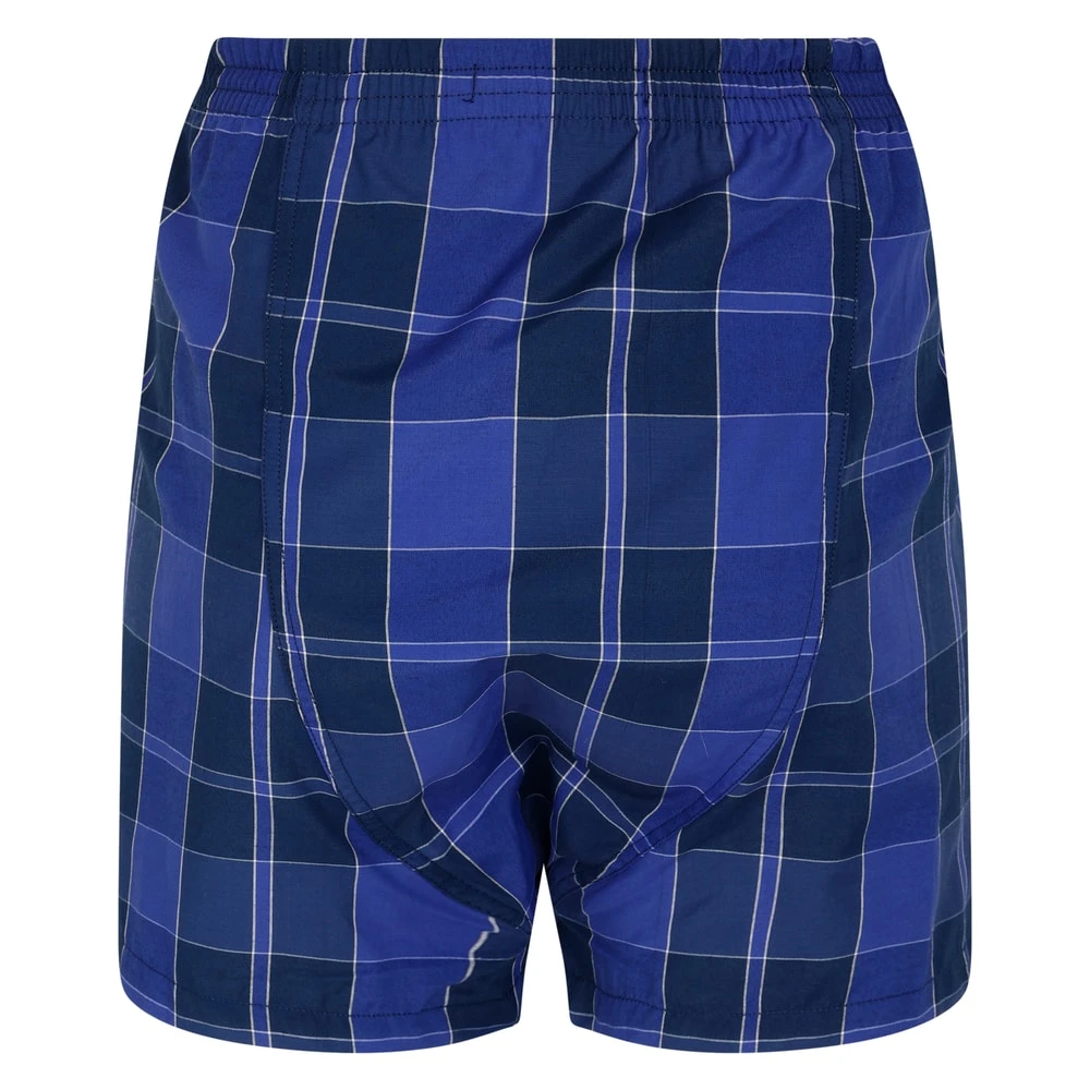 Bigdude 3 Pack Woven Boxer Shorts Navy 5 Bigdude 3 Pack Woven Boxer Shorts Navy - Image 5