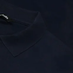 Bigdude Smart Single Jersey Long Sleeve Polo With Zip Navy 9 Bigdude Smart Single Jersey Long Sleeve Polo With Zip Navy -Big Dude Clothing Shop aa964a10 dfb535bc 1