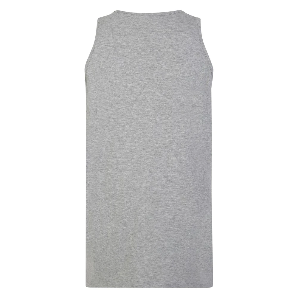 Bigdude Plain Vest Grey 2 Bigdude Plain Vest Grey - Image 2