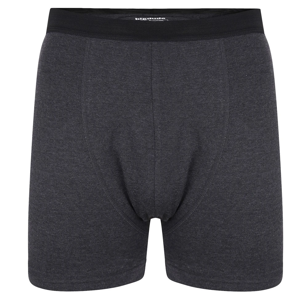 Bigdude 4 Pack Jersey Knitted Boxer Shorts Assorted 8 Bigdude 4 Pack Jersey Knitted Boxer Shorts Assorted - Image 8